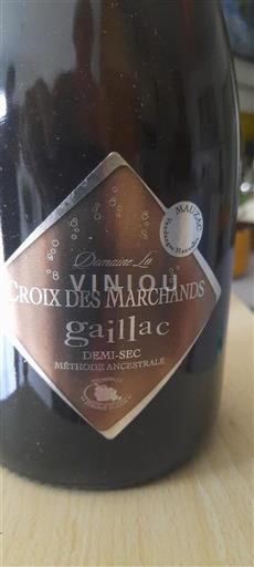 Sydvestfrankrig Gaillac Domaine La Croix des Marchands Ikke årgangsbestemt