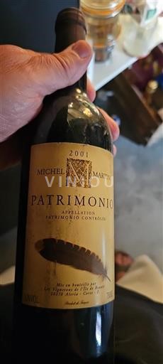 Corsica Patrimonio Michel Martini 2001