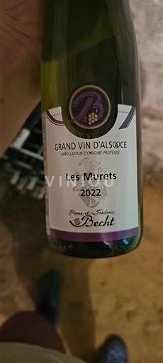 Alsace Grand Cru Château Becht Les Murets 2022
