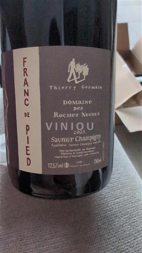 Loire-dalen Saumur-Champigny Domaine Des Roches Neuves Franc de Pied 2023