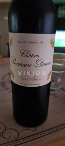 Bordeaux Saint-Julien Grand Cru Château Branaire-Ducru 2012