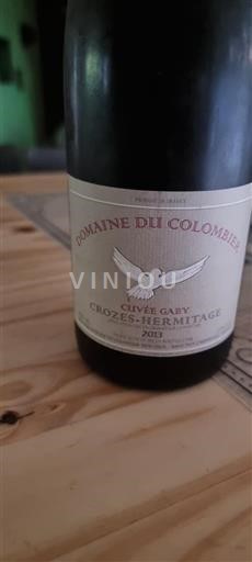 Rhônen laakso Crozes-Hermitage Domaine Colombier Gaby 2013