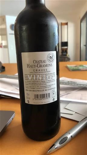 Bordeaux Graves Château Haut-Gramons 2022
