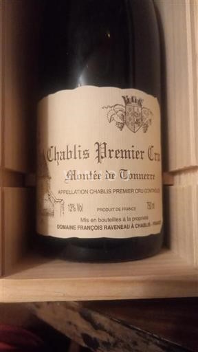 Borgogna Chablis Premier Cru Domaine François Raveneau Montée de Tonnerre 2016