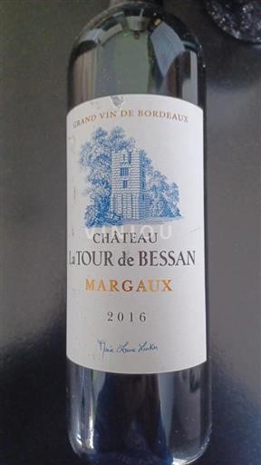 Bordeaux Margaux Château La Tour de Bessan 2016
