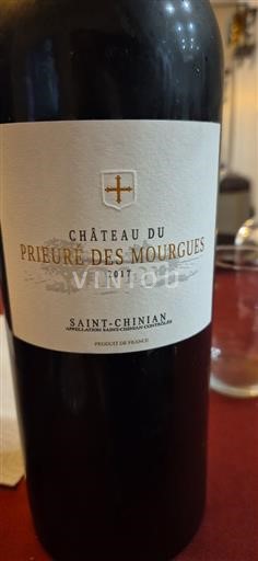 Languedoc Saint-Chinian Château Prieuré des Mourgues 2017