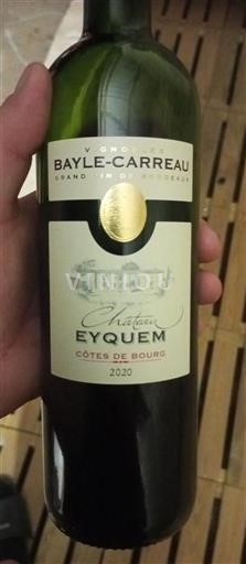 Bordeaux Côtes-de-Bourg Château Eyquem 2020