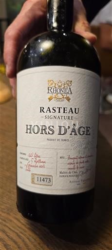 Rhône Valley Rasteau Rhonea Hors d'Âge Non-Vintage