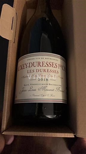 Borgonha Auxey-duresses Premier Cru Jean-Louis Moissenet-Bonnard Les Duresses 2018