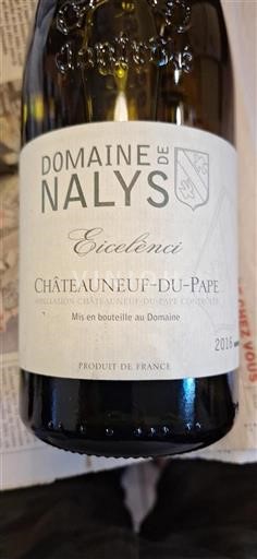 Rhônetal Châteauneuf-du-Pape Château Nalys Eicelenci 2016