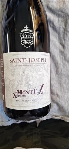Valle del Rodano Saint-Joseph Stéphane Montez du Monteillet 2012
