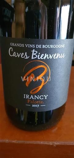 Burgundy Irancy Caves Bienvenu Palotte 2017