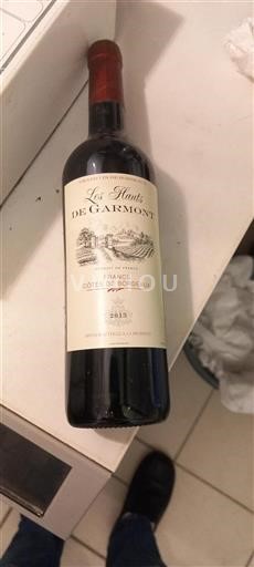 Bordeaux Francs-côtes-de-bordeaux Les Hauts de Garmont 2013
