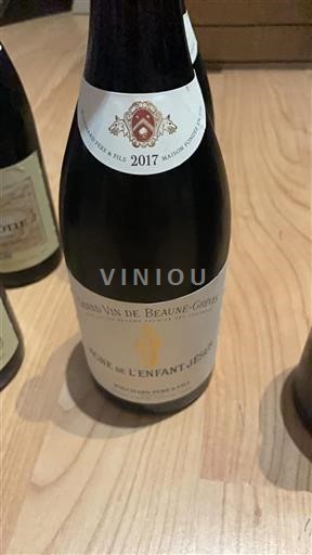 Burgundsko Nespecifikováno Premier Cru Bouchard Père & Fils Robe de L'Enfant Jésus 2017