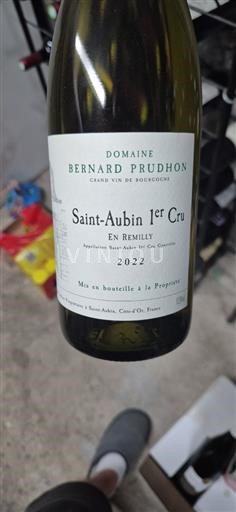Borgonha Saint-Aubin Premier Cru Domaine Bernard Prudhon En Remilly 2022
