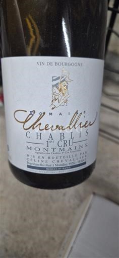 Bourgogne Chablis Premier Cru Domaine Chevallier Montmains 2021