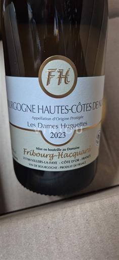 Bourgogne Fribourg-Hacquard Les Dames Huguettes 2023