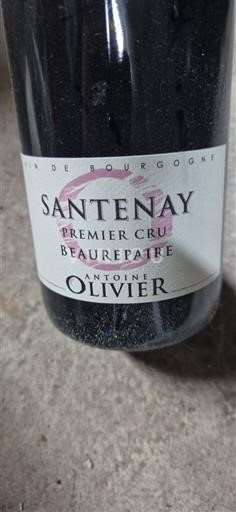 Bourgogne Santenay Premier Cru Antoine Olivier Beaurepaire 2020
