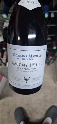 Borgonha Não especificado Premier Cru Domaine Mazilly Les Narbantons 2022