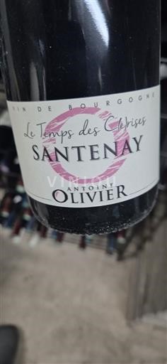 Bourgogne Santenay Grand Cru Antoine Olivier Le Temps des Cerises 2022