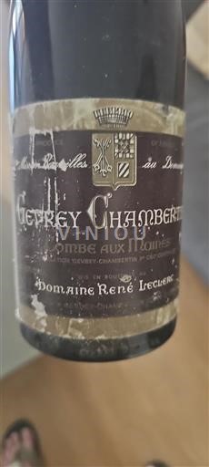 Bourgogne Gevrey-chambertin Premier Cru Domaine René Leclerc Combe aux Moines 1991