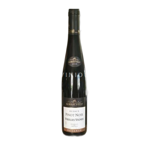 Vin Rouge sec Vieilles Vignes Réserve Cave de Ribeauvillé 2016 France Alsace Pinot noir Grand Cru