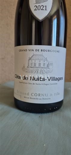 Burgundsko Côte de nuits villages Edmond Cornu & Fils 2021