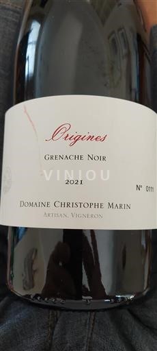 Roussillon Ospecificerad Domaine Christophe Marin Origines 2021