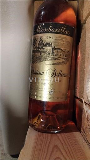 Lounais-Ranska Monbazillac Château Bellevue 1997