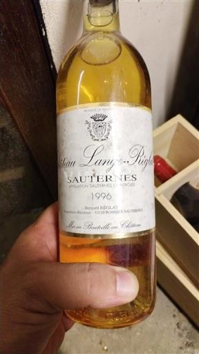 Bordeaux Sauternes Château Lange-Réglat 1996