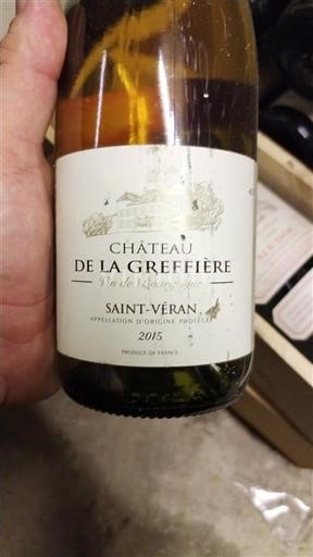 Burgund Saint-Véran Château La Greffière 2015