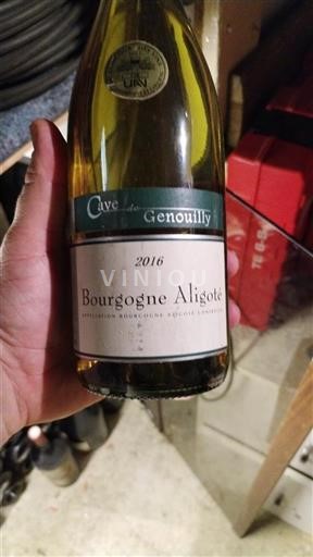 Burgundsko Bourgogne-aligoté Cave de Genouilly 2016