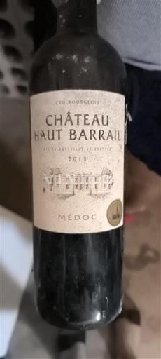 Bordeaux Médoc Cru Bourgeois Château Haut Barrail 2010