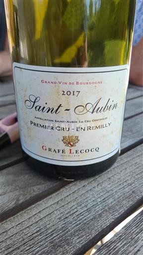 Bourgondië Saint-Aubin Premier Cru Grafe Lecocq 2017