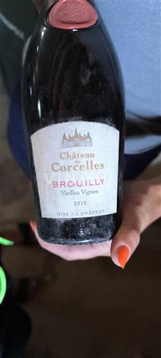 Beaujolais Brouilly Château Corcelles Vieilles Vignes 2018