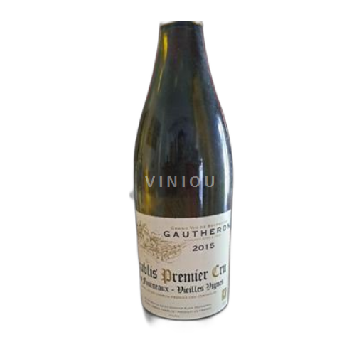 Vin Blanc sec Les Fourneaux - Vieilles Vignes Domaine Alain Gautheron 2015 France Bourgogne Chablis AOC Premier Cru