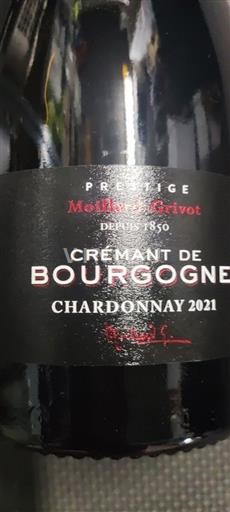 Burgundy Crémant de Bourgogne Moillard-Grivot Prestige 2021