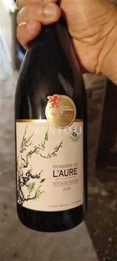 Rhône Valley Côtes du Rhône Domaine L'Aure 2020