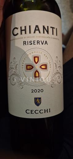 Toscana Chianti Cecchi Riserva 2020