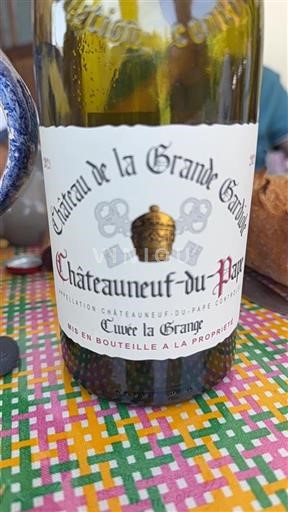 Údolí Rhôny Châteauneuf-du-Pape Château La Grande Gardiole la Grange Neročník