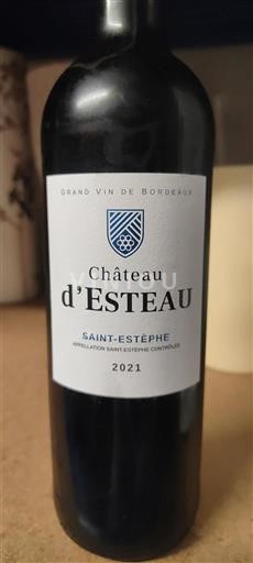 Bordeaux Saint-Estèphe Château Esteau 2021