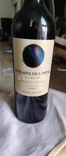 Languedoc Minervois-la-Livinière Domaine L'Ostal Grand  Vin 2021