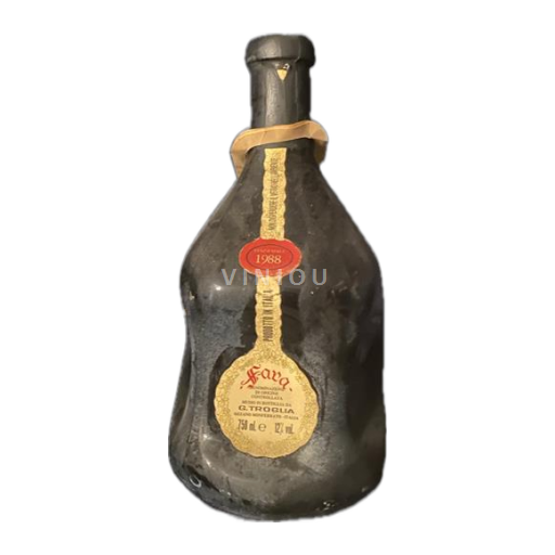 Vin Rouge sec G. Troglia 1988 Italie Piémont Fara