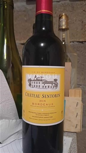 Bordeaux Château Sentorin Petit 2015
