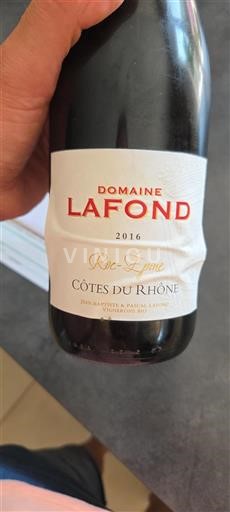 Valle del Rodano Côtes-du-Rhône Domaine Lafond Roc-Épine 2016