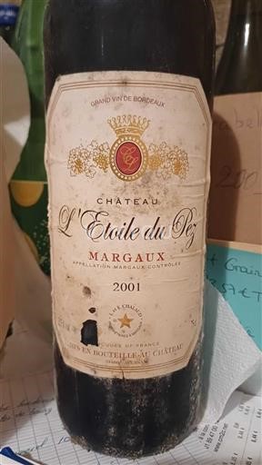 Bordeaux Margaux Château L'Étoile du Pez 2001