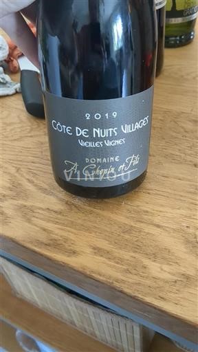 Bourgogne Côte de nuits villages A. Chopin et Fils Vieilles Vignes 2019
