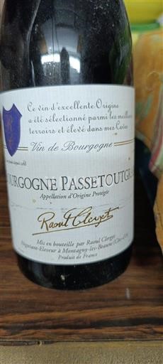 Borgonha Borgonha-passetoutgrain Raoul Clerget 2010