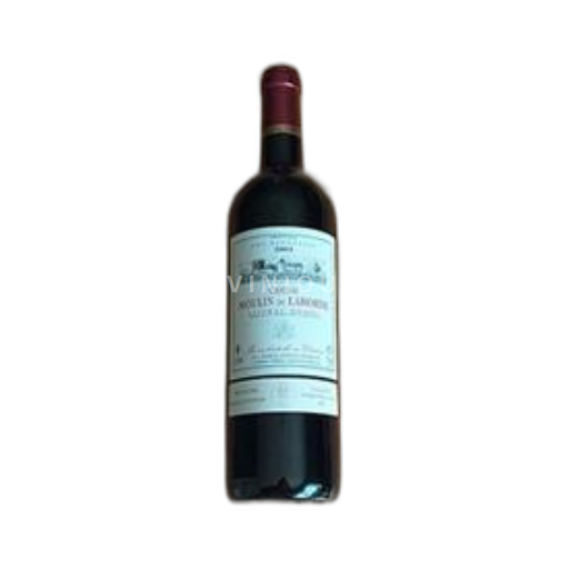 Vin Rouge sec Château Moulin de Laborde 2004 France Bordeaux Listrac-Médoc