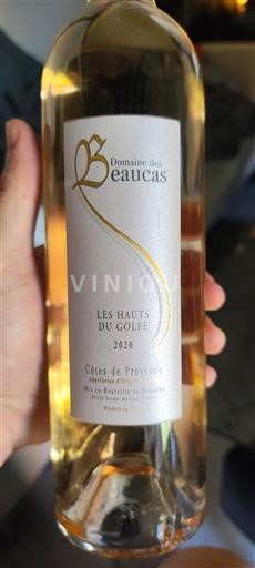 Provence Côtes-de-Provence Domaine Des Beaucas Les Hauts du Golfe 2020